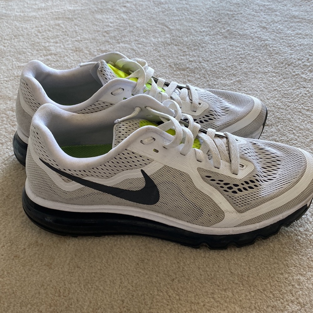 White Nike shoes